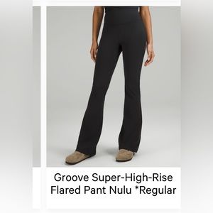 Lululemon groove pant high rise regular